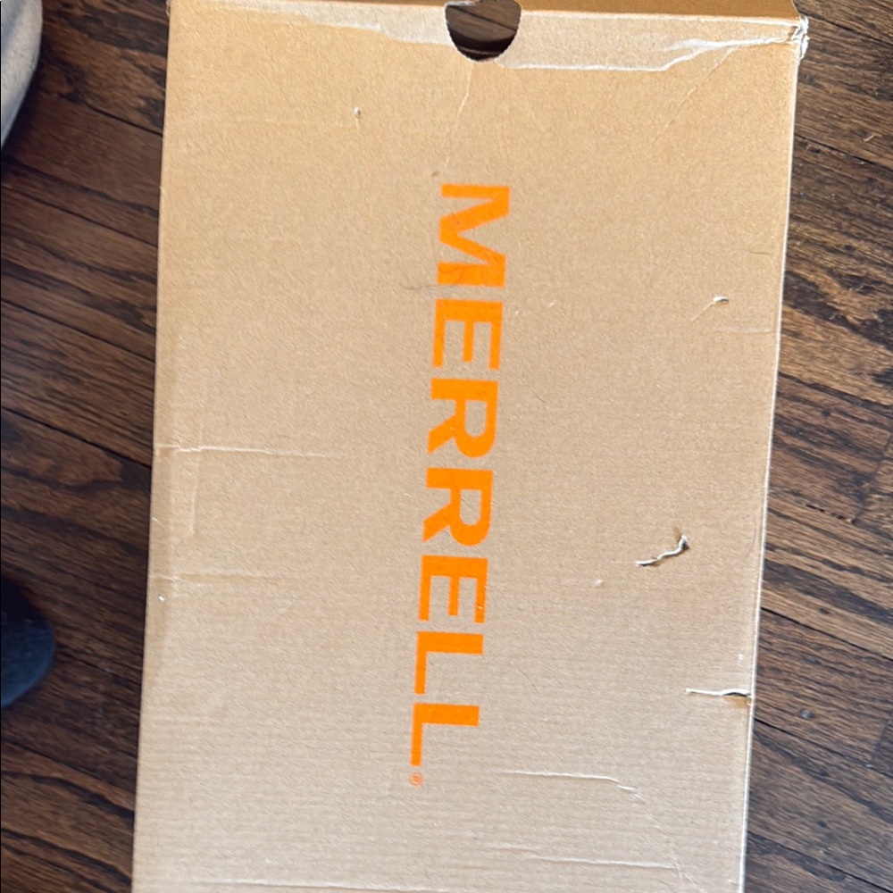 Merrell Brown and Gray Hiking Shoes